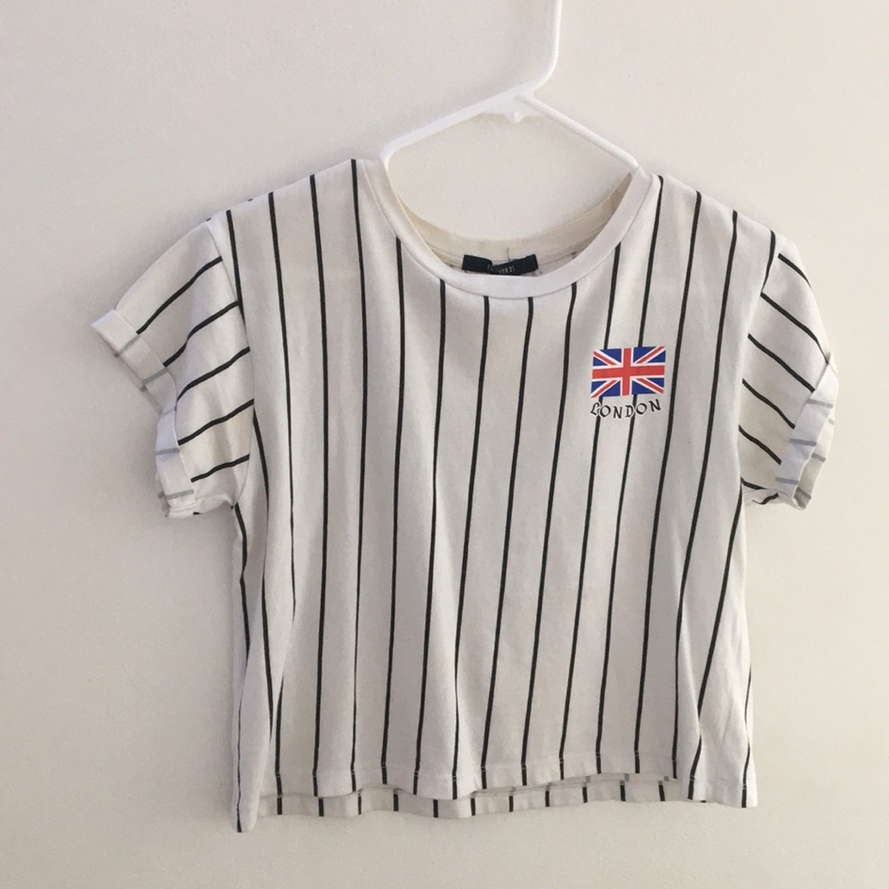 London Forever 21 striped shirt